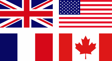 Servers in UK, USA, France and Canada